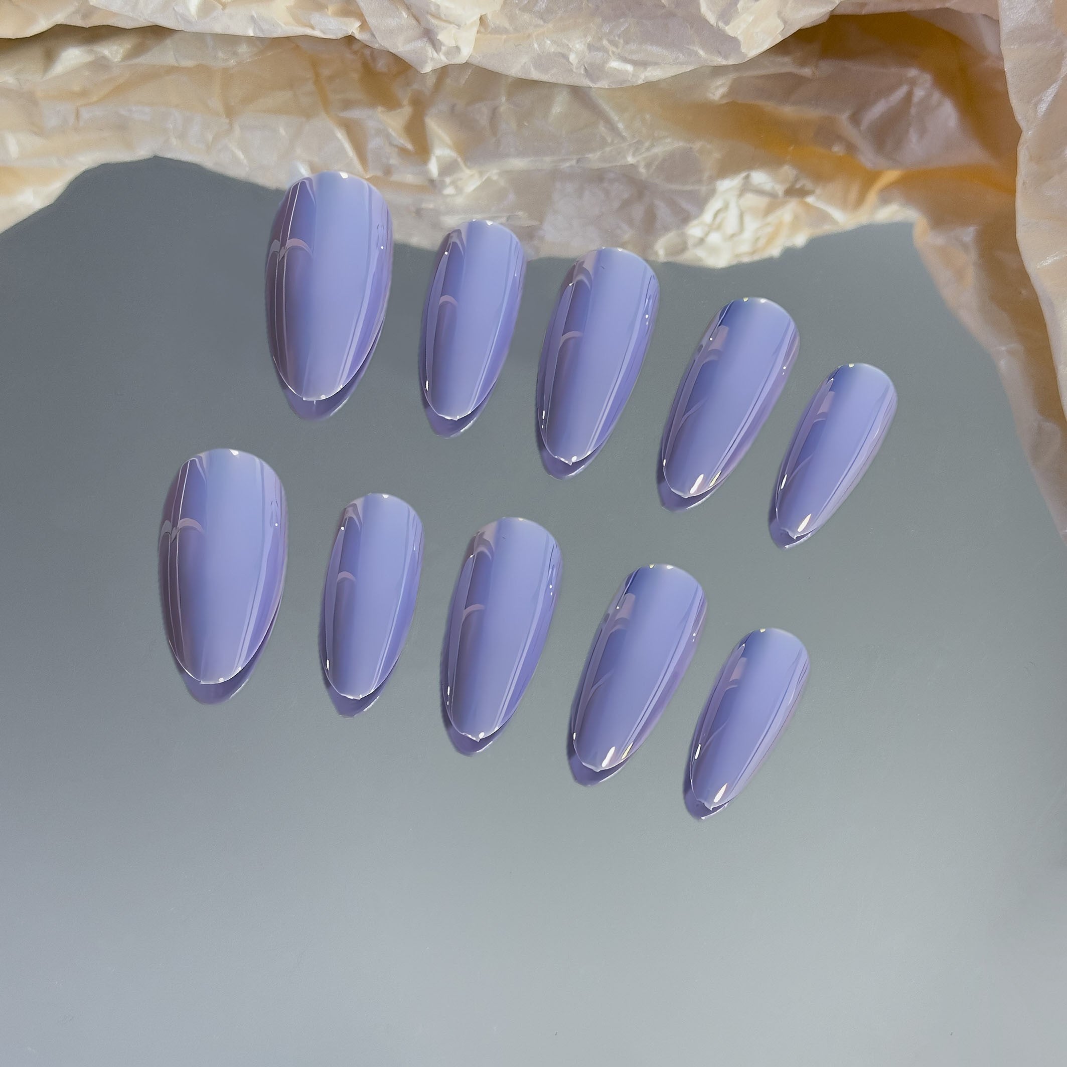 Moonlit Lavender (Premium Handmade Press-On Nails)
